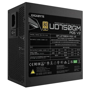 GIGABYTE zdroj 750W 80PLUS Gold Modular PG5 V2 - obrázek 2