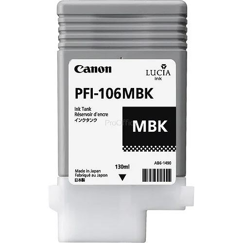 Inkoustová náplň Canon PFI-106 matná černá 130 ml
