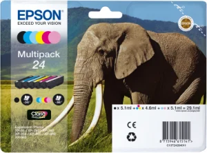 Inkoustová náplň Epson 24 Claria Photo HD 6barev