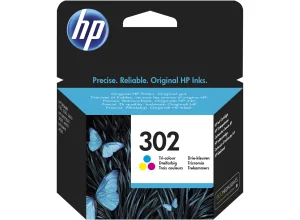 HP 302 3barevná kazeta, F6U65AE