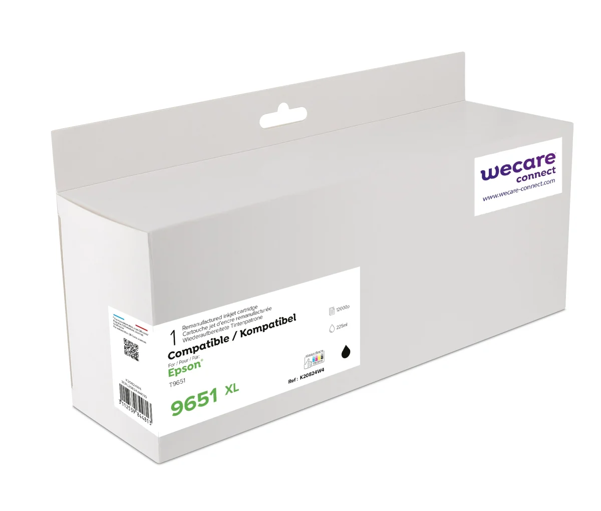 Inkoustová náplň EPSON C13T965140 černá 225 ml WECARE ARMOR