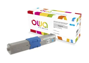 OWA Armor toner kompatibilní s OKI 44469724, 5000st, modrá/cyan
