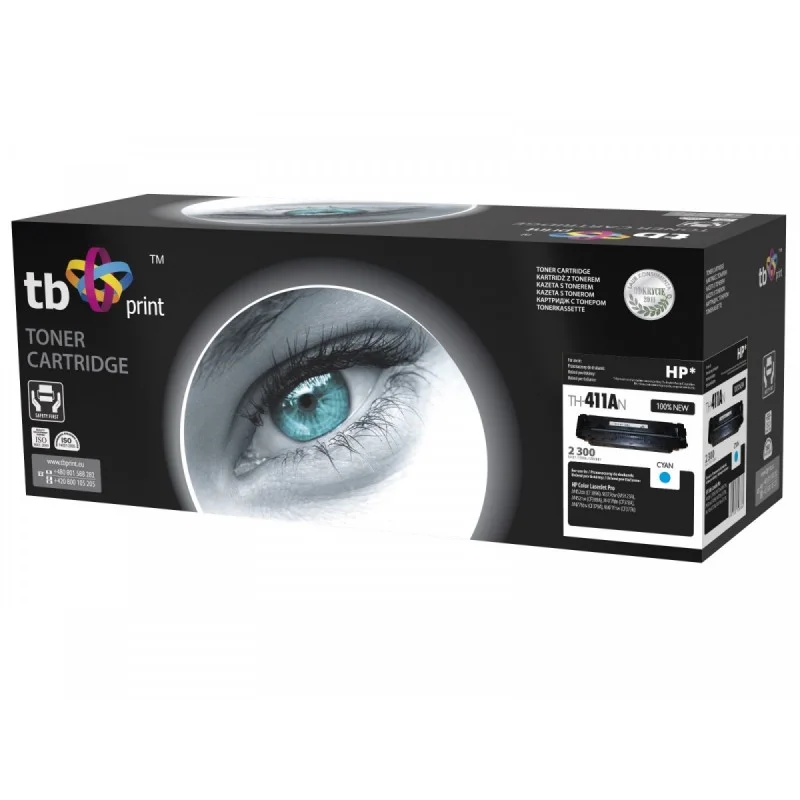 Toner HP CF411A azurový 2300 stran (TB)