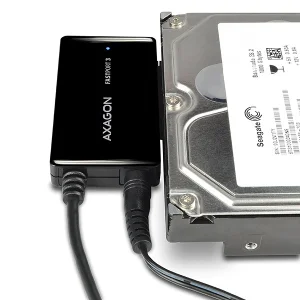 AXAGON ADSA-FP3, USB 5Gbps - SATA 6G, 3.5" HDD FASTport3 adaptér, vč. AC napáječe - obrázek 4