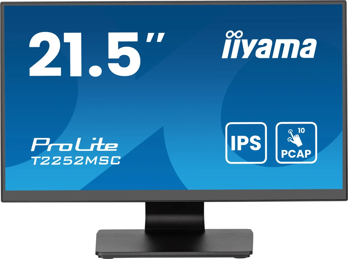 22" LCD iiyama T2252MSC-B2AG-IPS,FHD,10P,