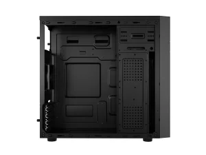 PC skříň Natec HELIX/Micro Tower/Černá - obrázek 6