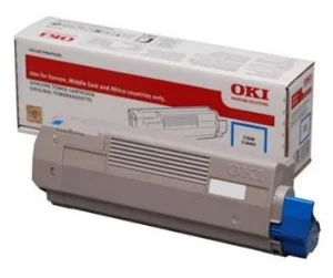 Toner OKI C833/C843 azurový 10000 stran