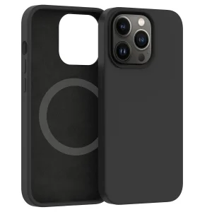 ER POWER Silikonový kryt CARNEVAL SNAP pro iPhone 14 plus s MagSafe - Červená