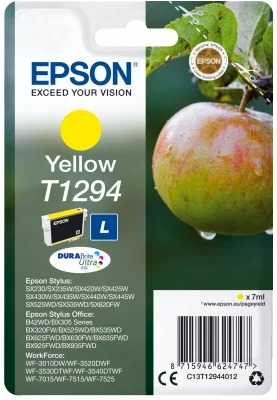 Epson Singlepack Yellow T1294 DURABrite Ultra Ink