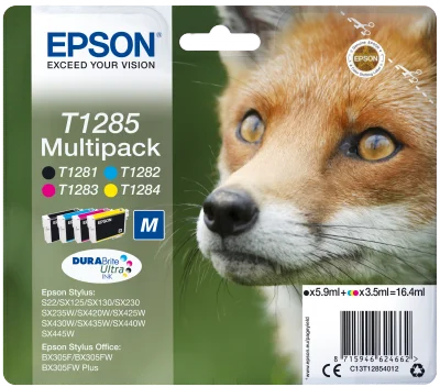 Inkoustová náplň Epson T1285 CMYK multipack