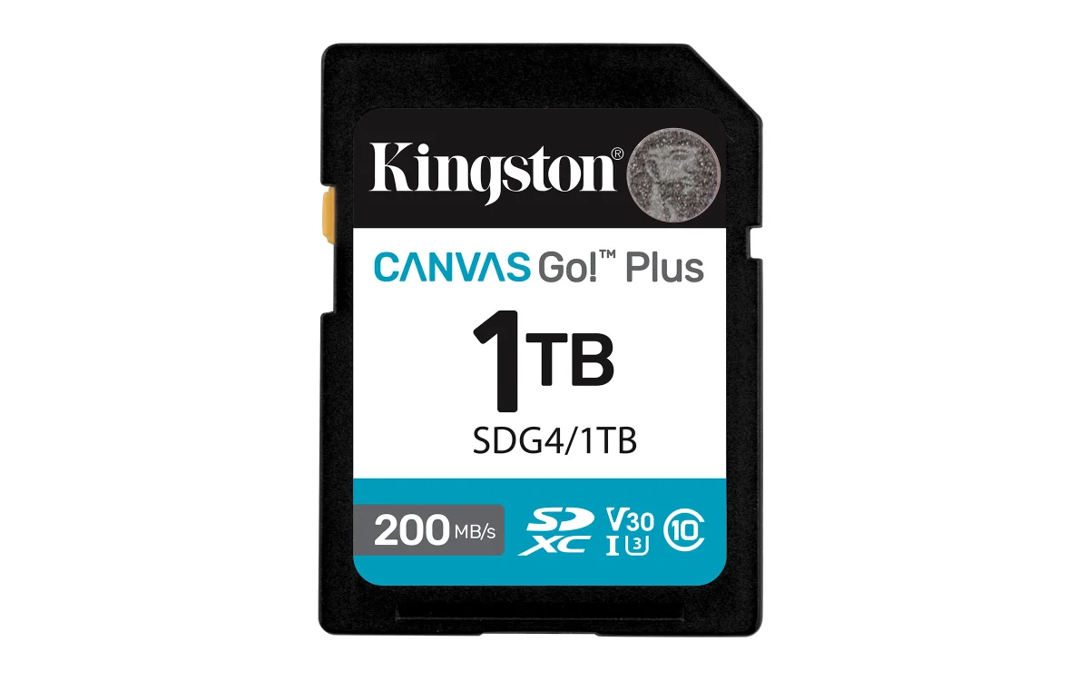 Kingston Canvas Go Plus/SDXC/1TB/UHS-I U3 / Class 10