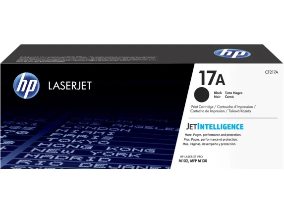 Toner HP 17A černý originální LaserJet