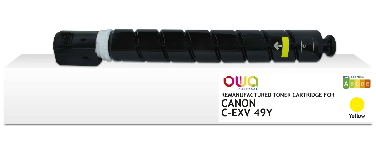 Toner Canon C-EXV49Y žlutý 19000 stran (Armor)