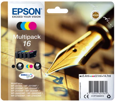 Inkoustová náplň Epson 16 T1626 multipack