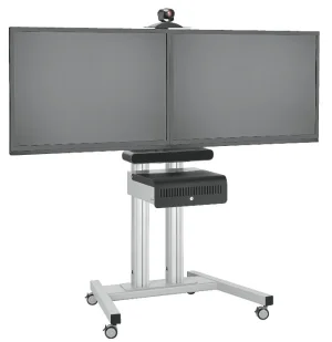 Vogel's PFT8530S pojízdný podstavec Connect-it Floor stříbrný - obrázek 4