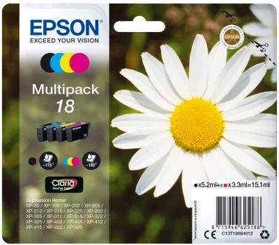 Epson Multipack 4-colours 18 Claria Home Ink