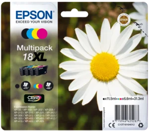 Inkoustová náplň Epson 18XL Claria Home multipack 4 barvy