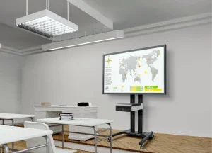 Vogel's PFT8530B pojízdný podstavec Connect-it Floor černý - obrázek 4