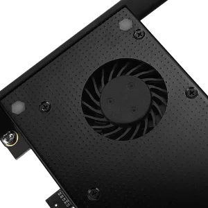 AXAGON PCEM2-DC, PCIe x4 - M.2 NVMe M-key + SATA B-key slot adaptér, chladič, vč. LP - obrázek 3