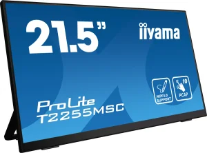 22" LCD iiyama T2255MSC-B1:PCAP,IPS,FHD,HDMI - obrázek 2