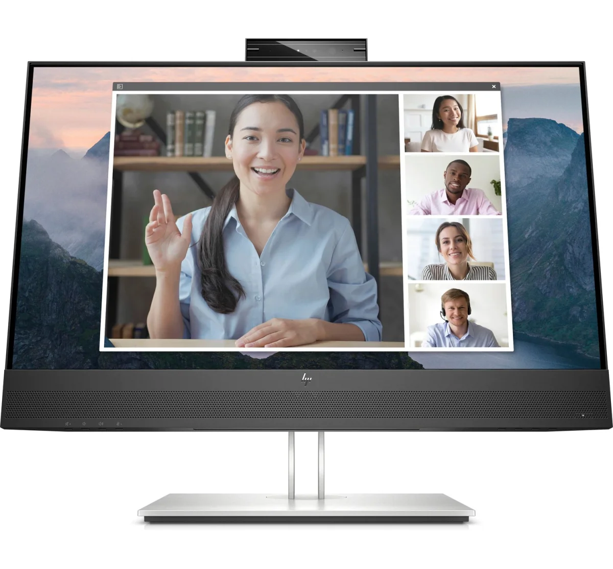HP E24mv G4 23,8" LED monitor 250cd/1000:1 DP/HDMI/VGA/CAM/2x2W