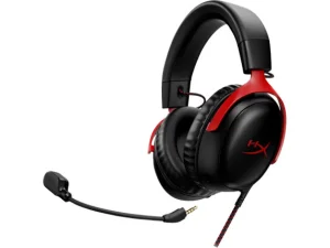 HyperX Cloud III/ANC/Jack/Černá-červená - obrázek 5