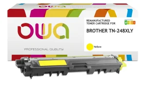 OWA Armor toner kompatibilní s Brother TN-248XL Y, 2300st, žlutá/yellow