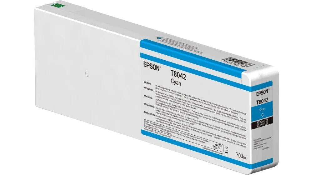 Inkoustová náplň Epson T55K500 světle azurová 700 ml