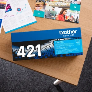 Brother TN-421C, toner cyan, 1 800 str. - obrázek 2
