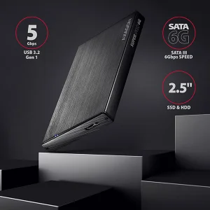 AXAGON EE25-XA6, USB 5Gbps - SATA 6G, 2.5" kovový ALINE box - obrázek 6