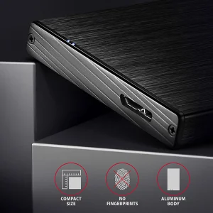 AXAGON EE25-XA6, USB 5Gbps - SATA 6G, 2.5" kovový ALINE box - obrázek 7