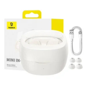 Baseus Bluetooth sluchátka Bowie WM02 bílá - obrázek 2