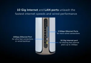 NETGEAR Orbi9 QB Wi-Fi 7 3-balení s Armor - obrázek 3