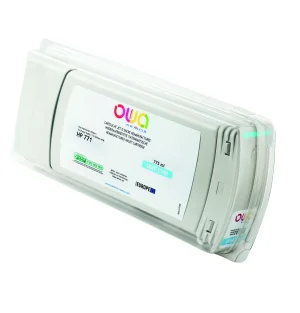 Inkoustová náplň HP DJ Z 6200 B6Y12A světle azurová 775 ml