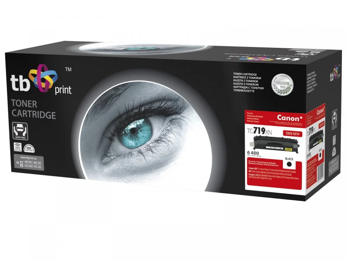 Toner Canon CRG-719HBK černý 6400 stran (TB)
