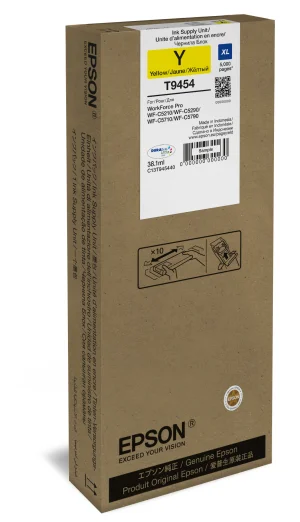 Inkoustová náplň Epson T9454 WF-C5xxx žlutá 38,1 ml XL - obrázek 2