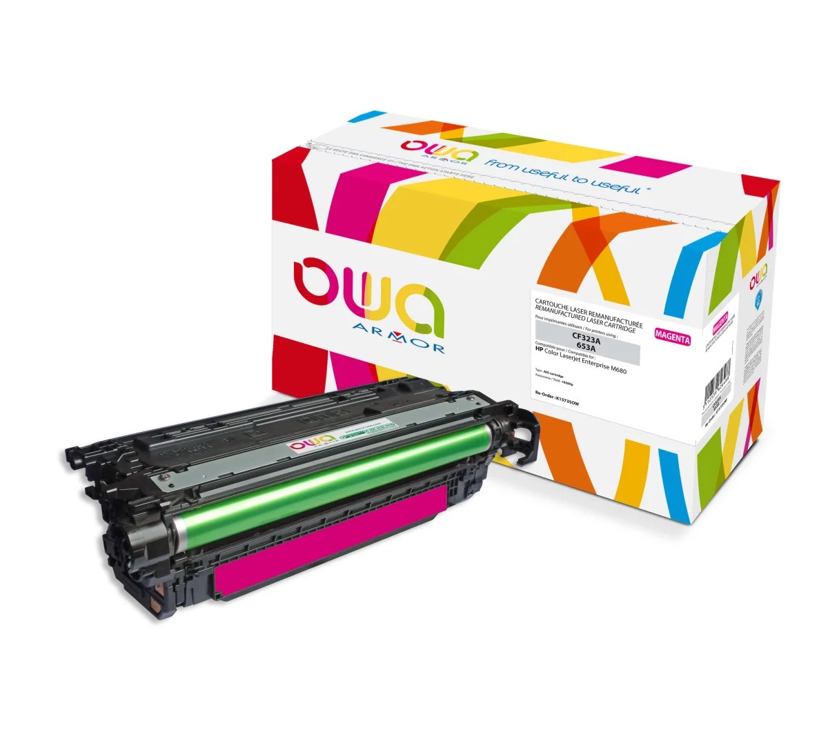 Toner HP CF323A purpurový 16500 stran (Armor)