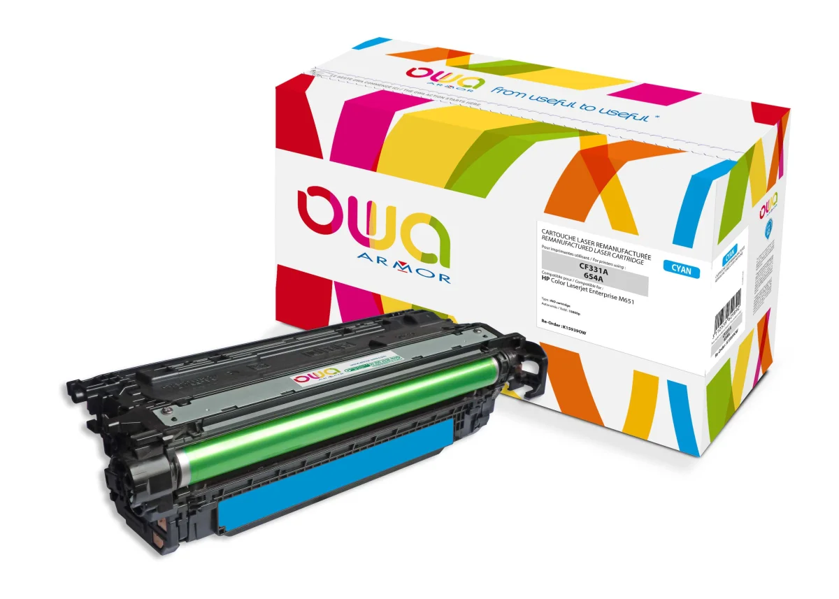 Toner HP CF331A azurový 15000 stran (Armor)