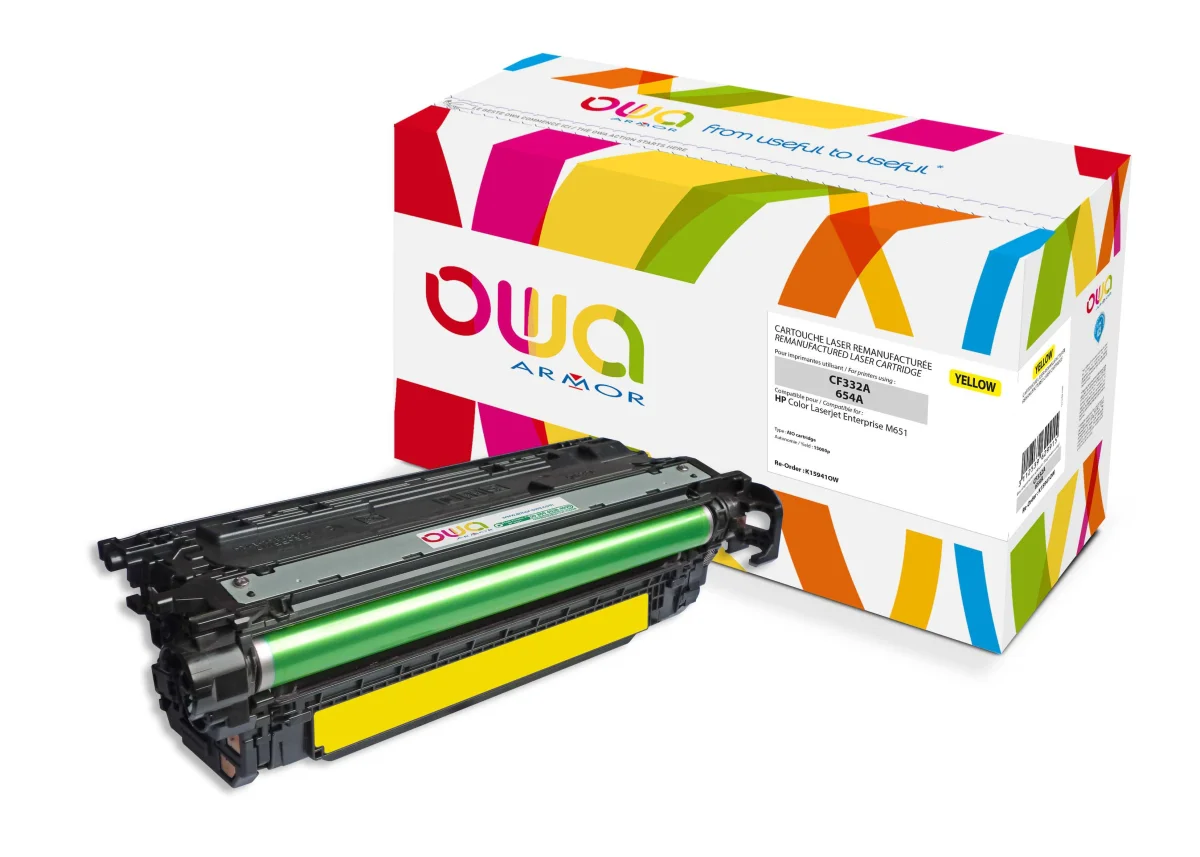 Toner HP CF332A žlutý 15000 stran (OWA Armor)