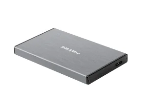 Externí box pro HDD 2,5" USB 3.0 Natec Rhino Go, šedý, hliníkové tělo - obrázek 3
