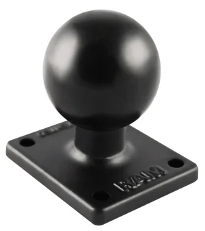 RAM Mounts obdélníkový adaptér s AMPS vzorem děr, s 1,5" čepem, RAM-347U - obrázek 2