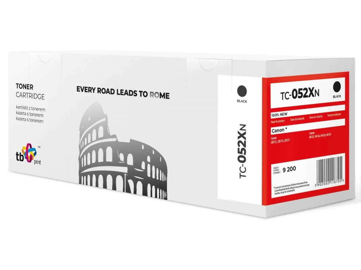 Toner Canon CRG-052H černý LBP210 (TB)