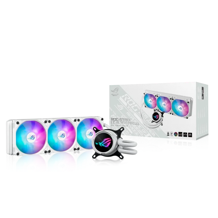 ROG STRIX LC III 360 ARGB LCD WHT