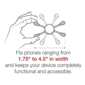 RAM RAIL U-BOLT SHRT RAM X-GRIP 5" PHABLETS - obrázek 5