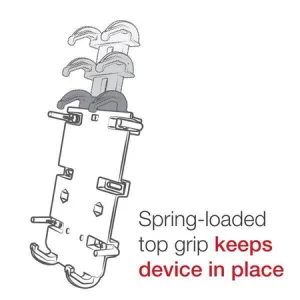 UNPKD RAM QUICK-GRIP XL PHONE HOLDER FOR LARGER DEVICES WITH SHORT ARM AND U-BOLT - obrázek 5