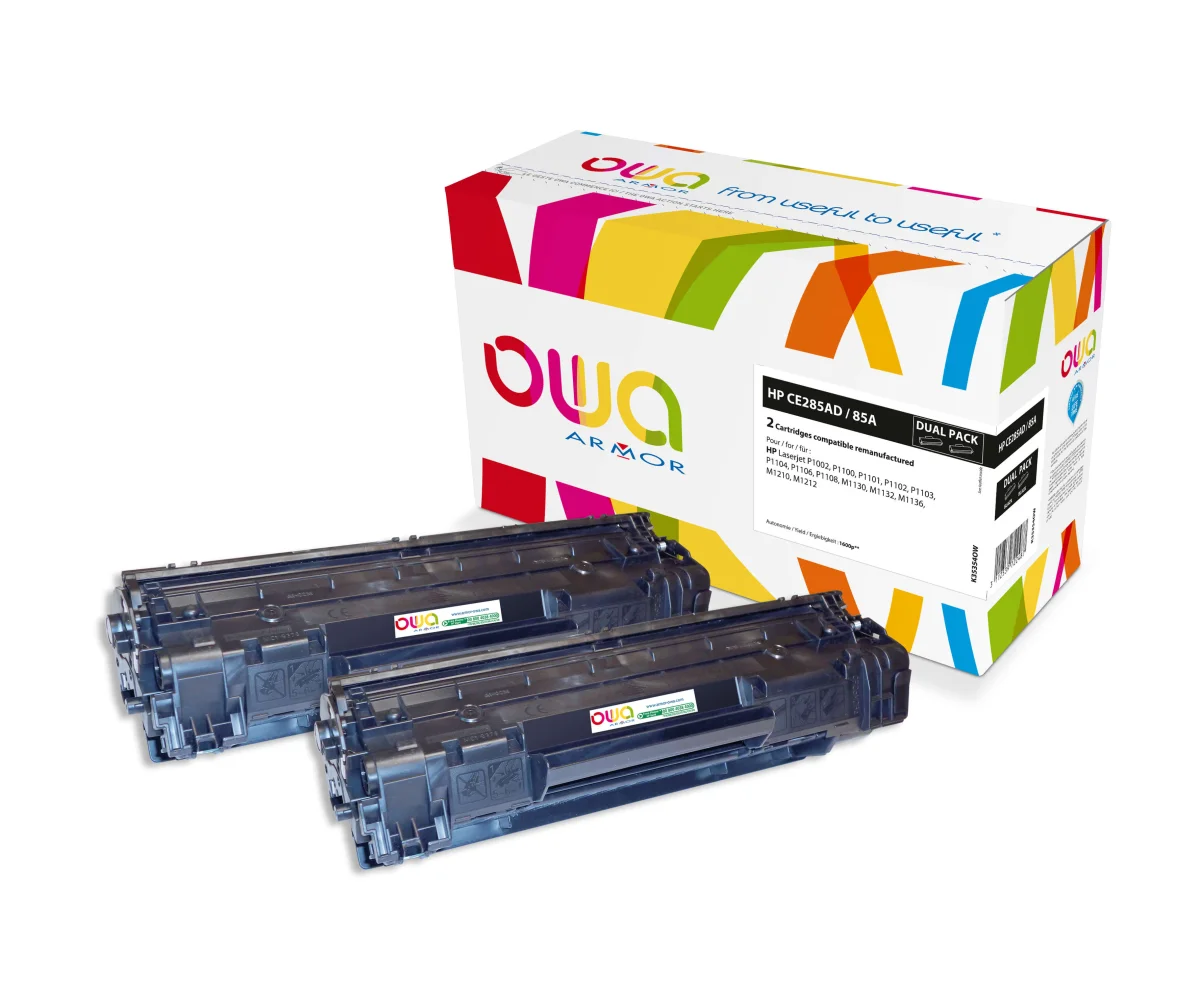 Toner HP CE285AD černý 1600 stran sada 2ks (ARMOR)
