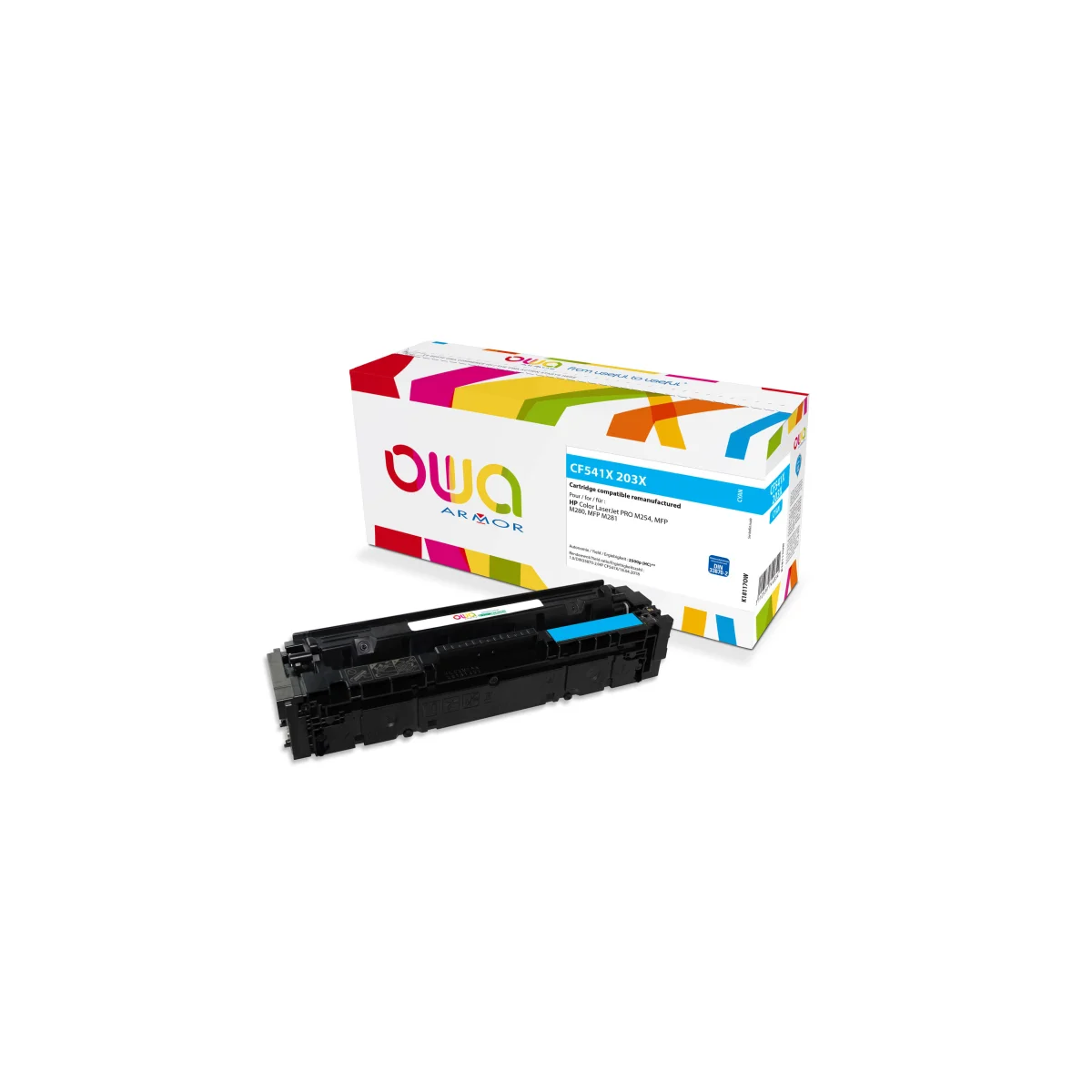 Toner HP CF541X azurový 2500 stran (ARMOR)