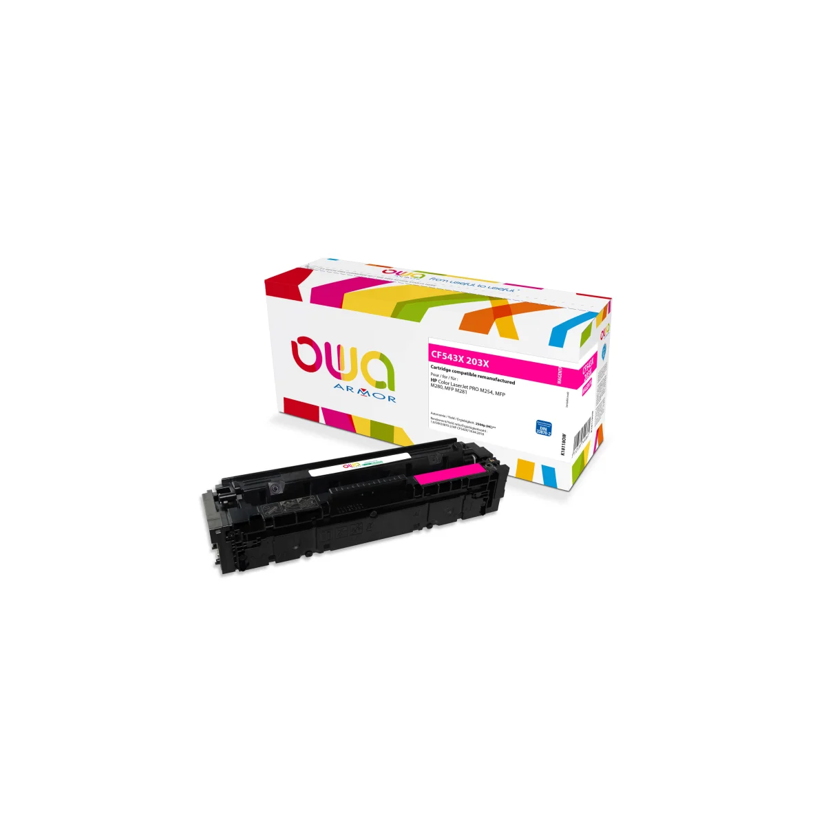 Toner HP CF543X purpurový 2500 stran (Armor)