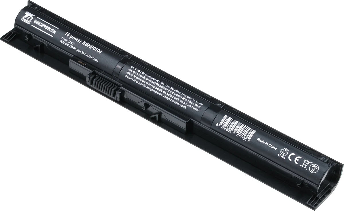 Baterie T6 Power HP ProBook 440 G2, 445 G2, 450 G2, 455 G2, Pavilion 15-p000, 2600mAh, 38Wh, 4cell
