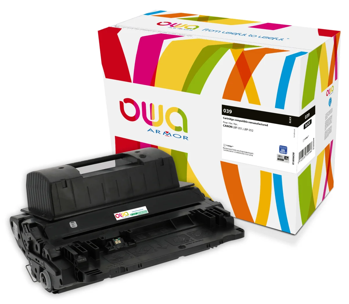 Toner Canon CRG-039 černý 11000 stran (ARMOR)